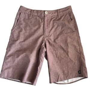 Rip Curl Boardwalk heathered brick red board shorts size 29
